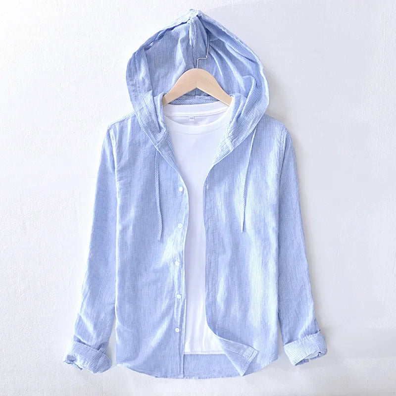 NOA LINEN HOODIE