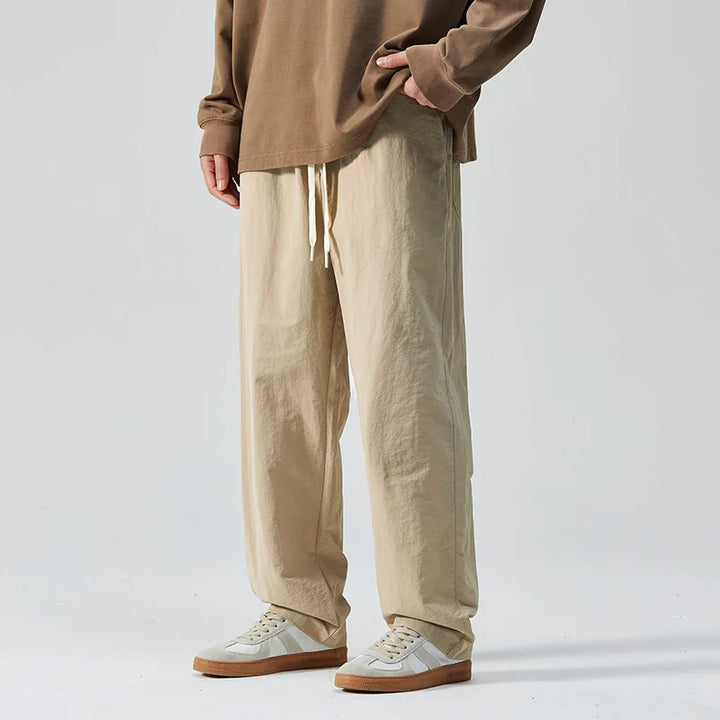 RELAXED COTTON PANTS