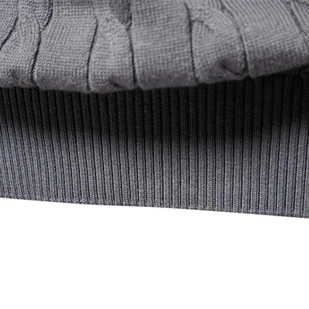 Falkner Strickmodern Herrenpullover Classic Cable Knit Sweater for Men