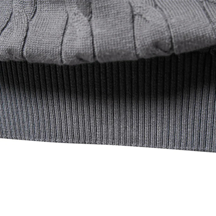 Falkner Strickmodern Herrenpullover Classic Cable Knit Sweater for Men