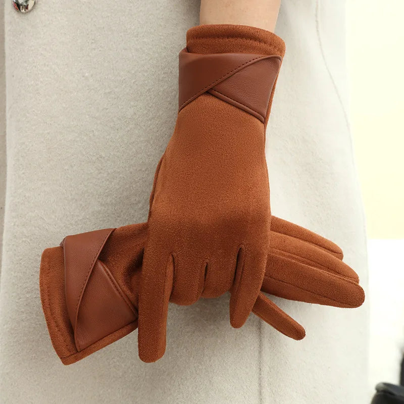 MADAM SUEDE GLOVES