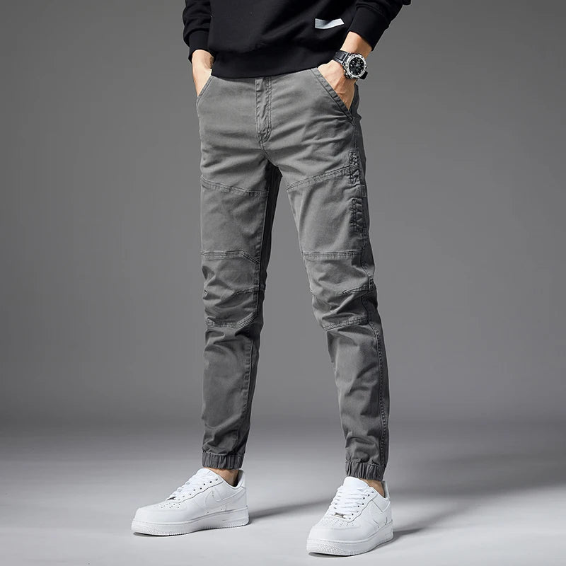 SLIM FIT DENIM PANTS