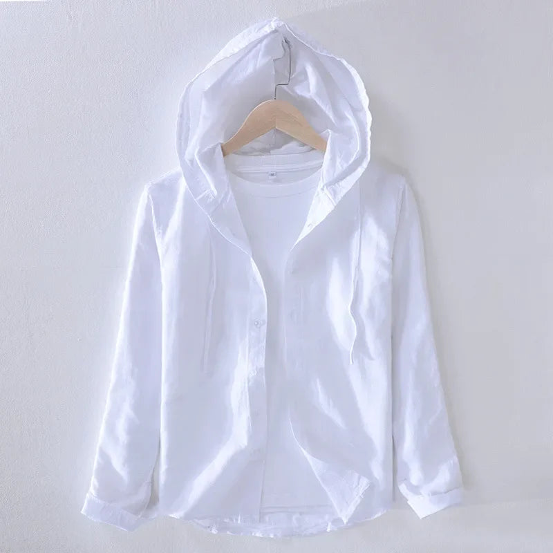 NOA LINEN HOODIE