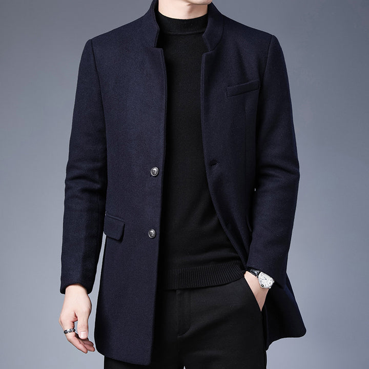 SEBESO MONGOLIAN WOOL OVERCOAT