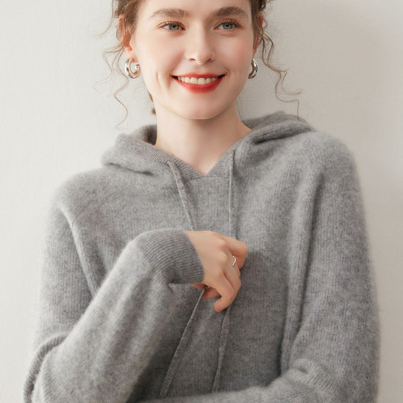 NISA CASHMERE HOODIE