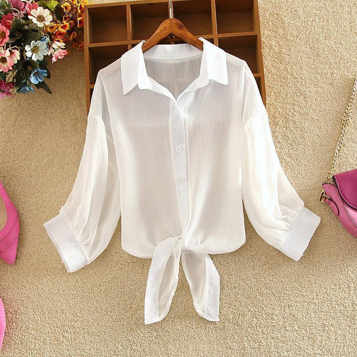 TINA LINEN BLOUSE