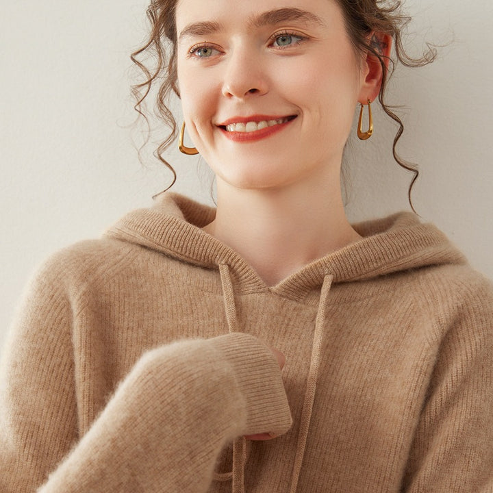 NISA CASHMERE HOODIE