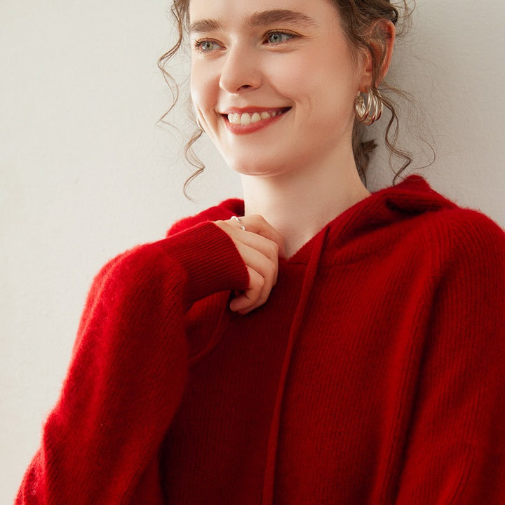 NISA CASHMERE HOODIE