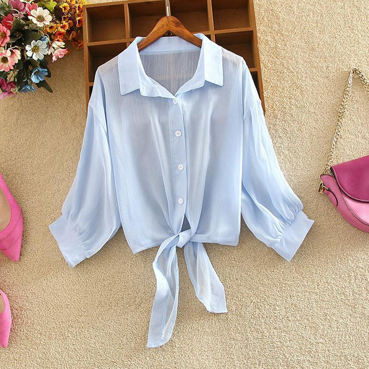 TINA LINEN BLOUSE