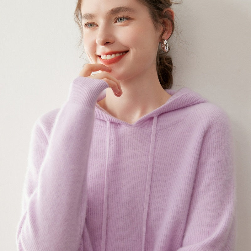 NISA CASHMERE HOODIE