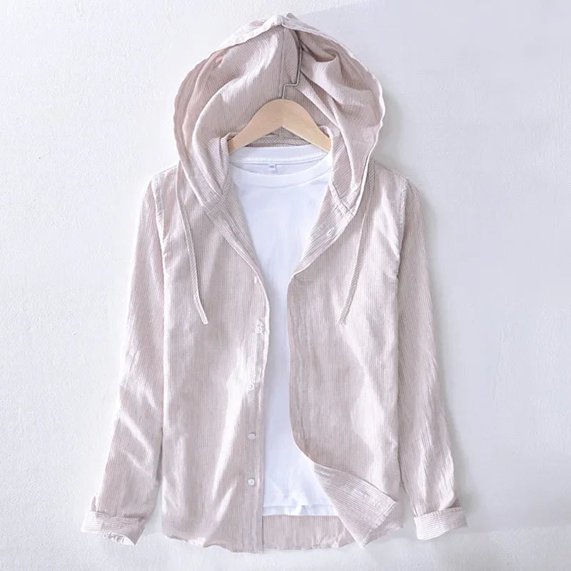 NOA LINEN HOODIE
