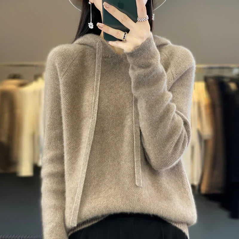 ELLA CASHMERE HOODIE