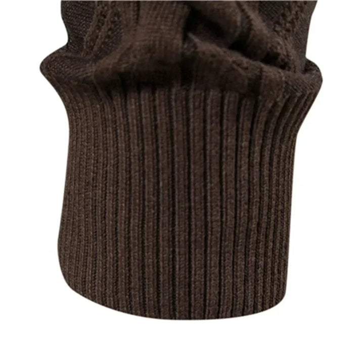 Waldemar Men's Slim Fit Cardigan with Button Placket