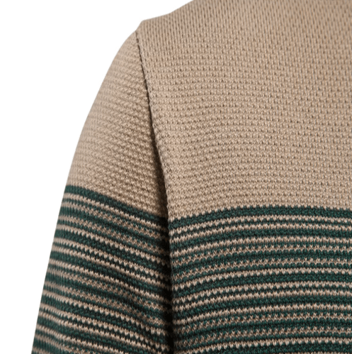 Ekkehard Men's Pullover – Robust Style, Ultra-Soft Cotton, Slim Fit