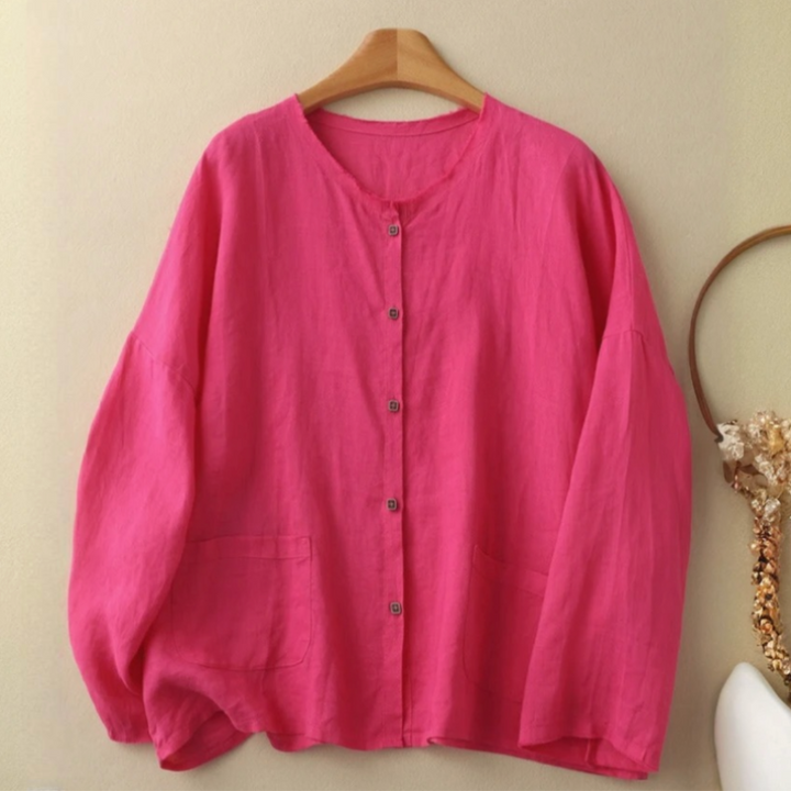 ALENA LINEN SHIRT