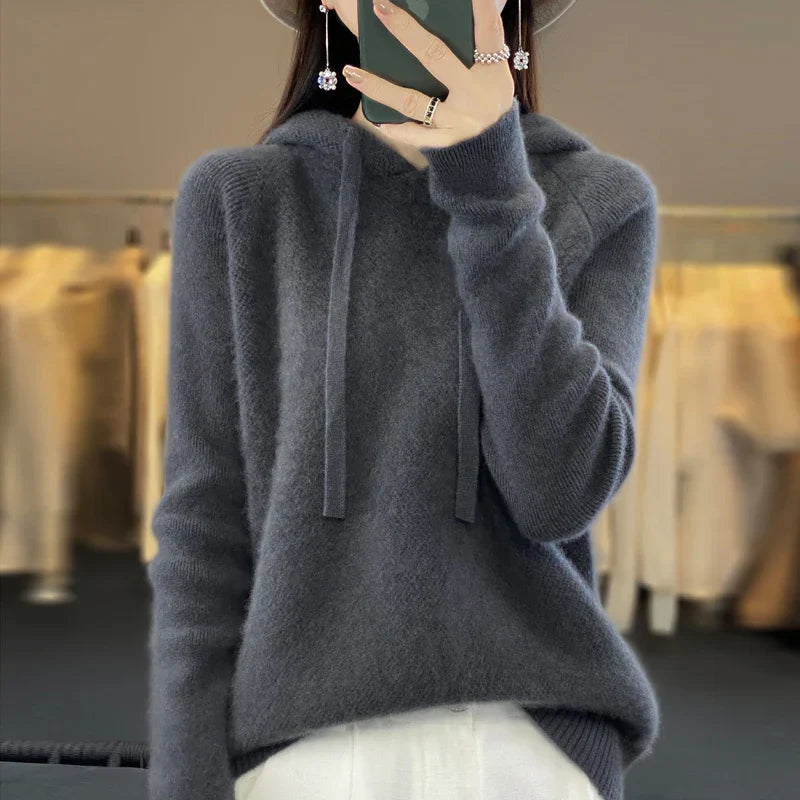 ELLA CASHMERE HOODIE