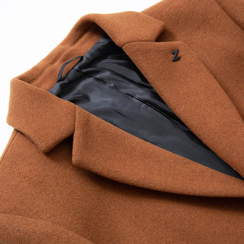 HUDSON™ WOOL OVERCOAT