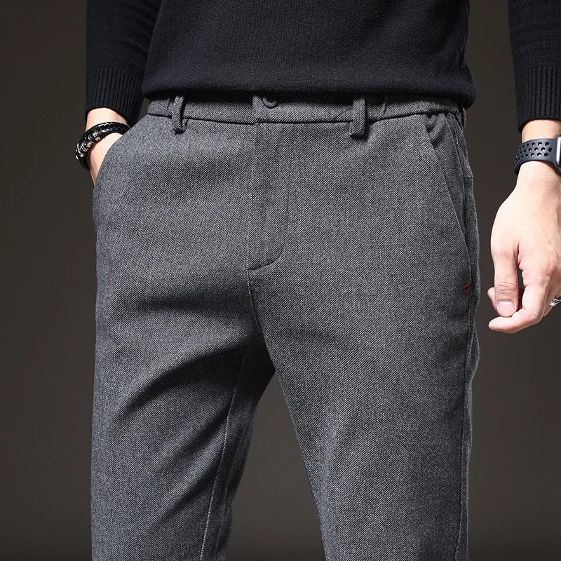 SLIM FIT WORK PANTS