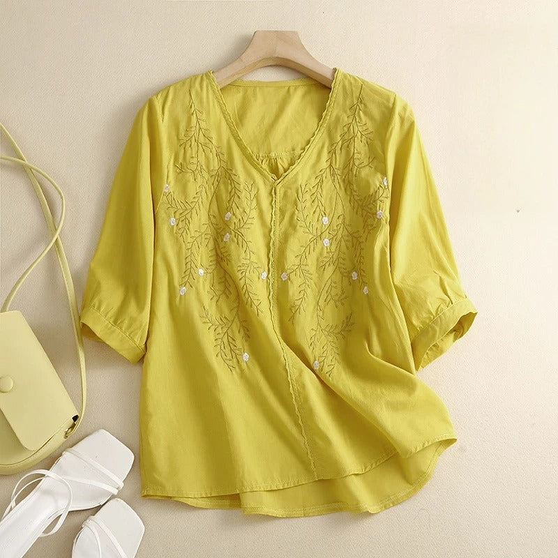 BONNIE LINEN BLOUSE