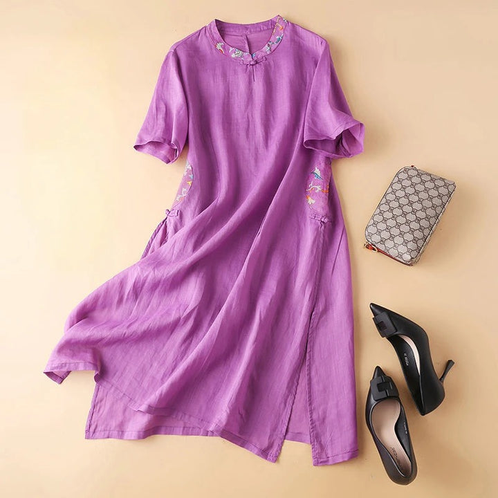 NOA LINEN DRESS