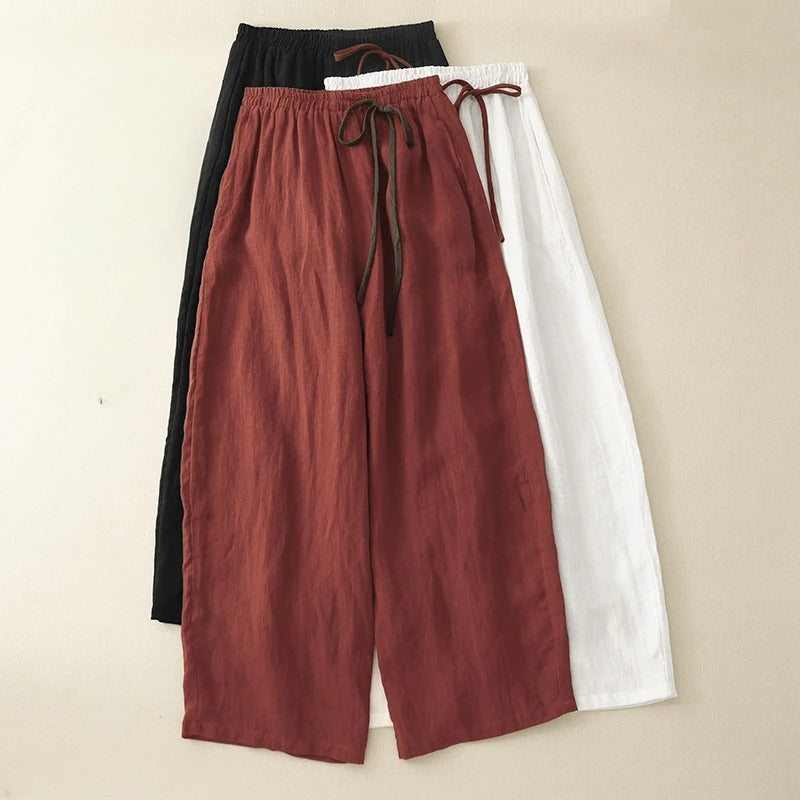 SANDRA LINEN PANTS