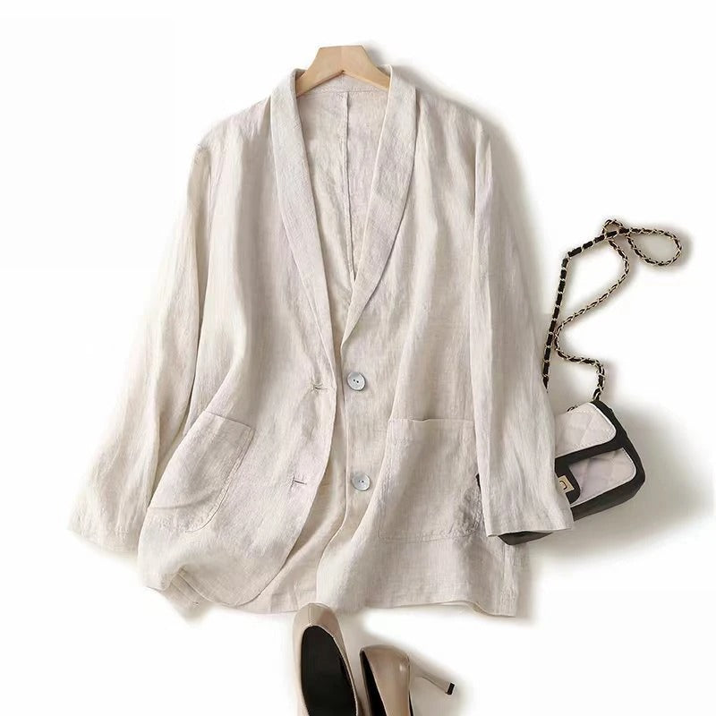 RITA LINEN BLAZER