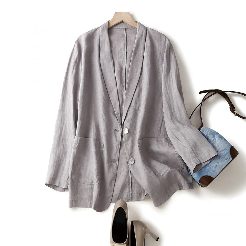 RITA LINEN BLAZER