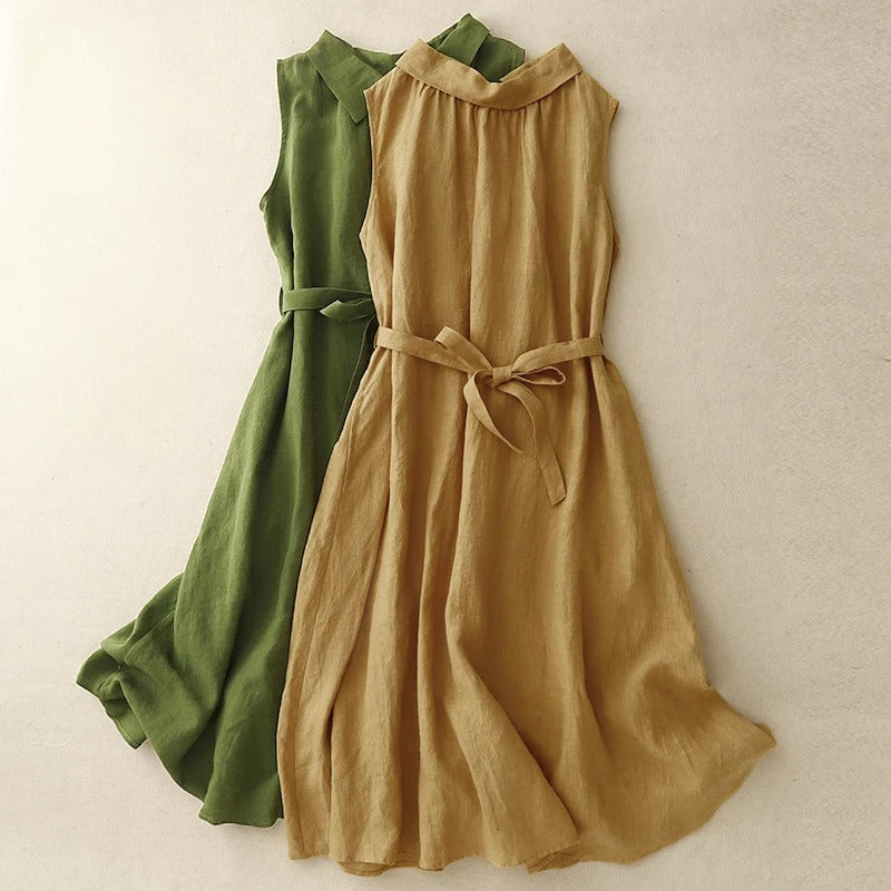 IRIS LINEN DRESS