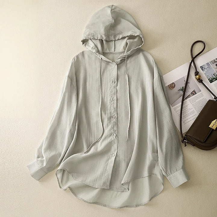 ADELE LINEN HOODIE