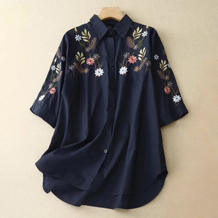 DANIELLE LINEN BLOUSE