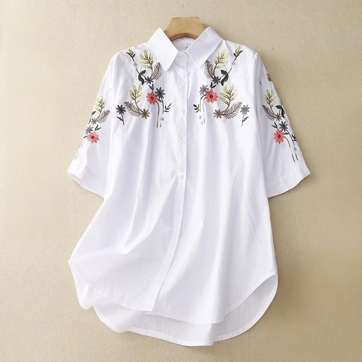DANIELLE LINEN BLOUSE