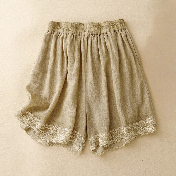 FLORA LINEN SHORTS