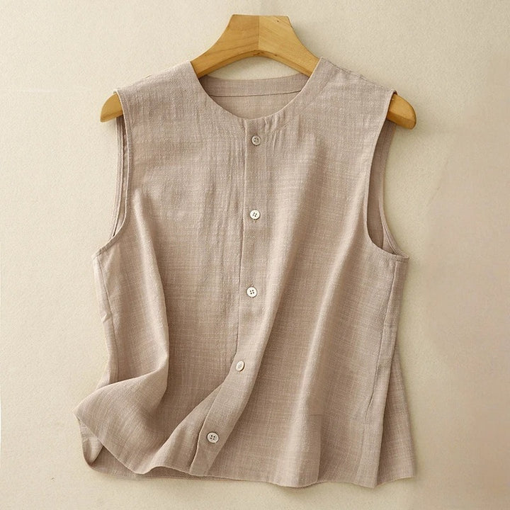 NOVA LINEN TOP
