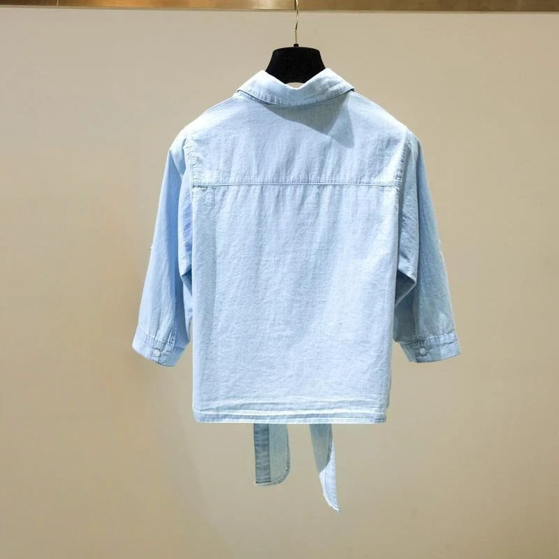ADELE DENIM SHIRT