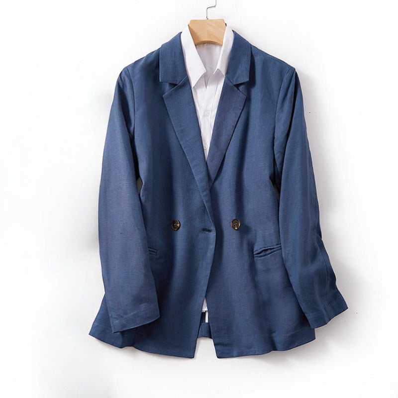 MAYA LINEN BLAZER