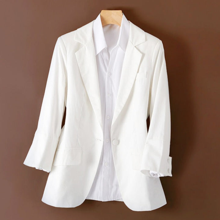 AYALA LINEN BLAZER