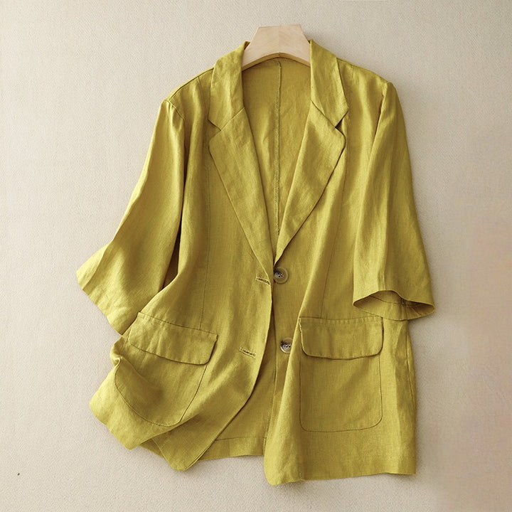 LOLA LINEN BLAZER
