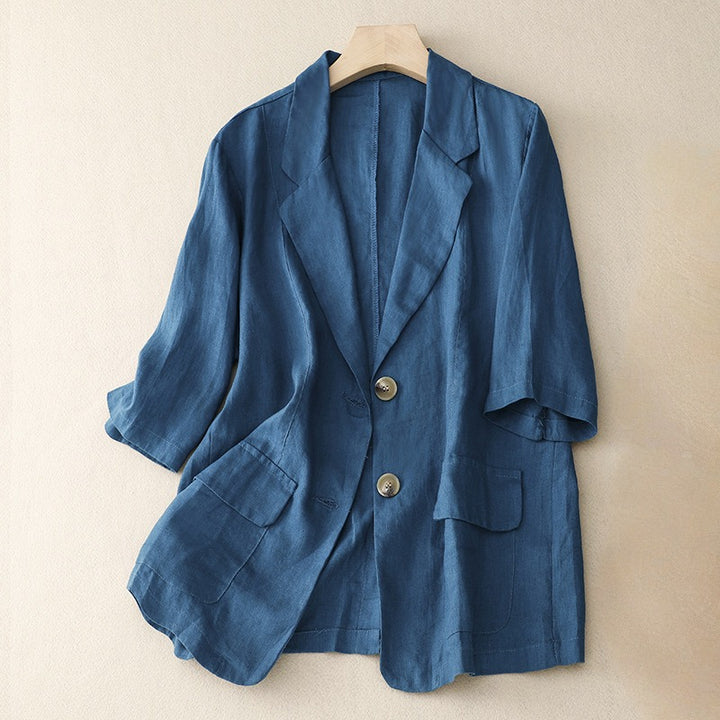 LOLA LINEN BLAZER