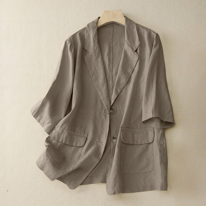 LOLA LINEN BLAZER