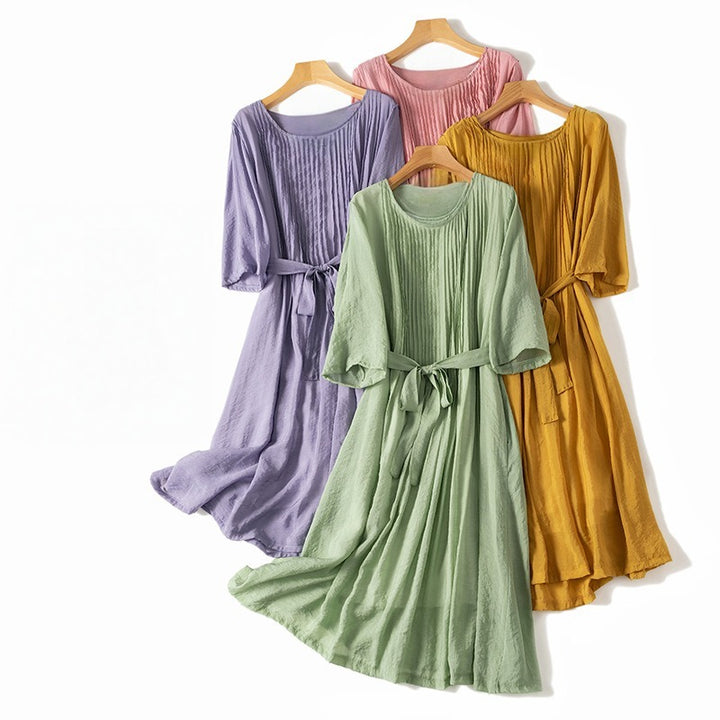MELODY LINEN DRESS