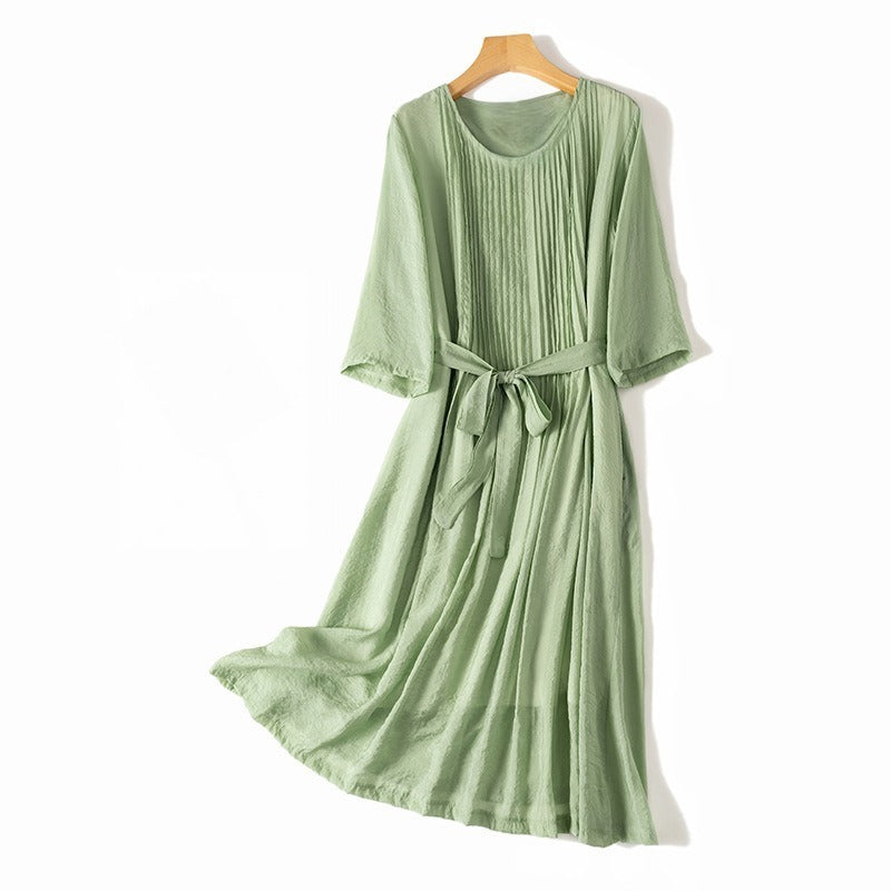 MELODY LINEN DRESS
