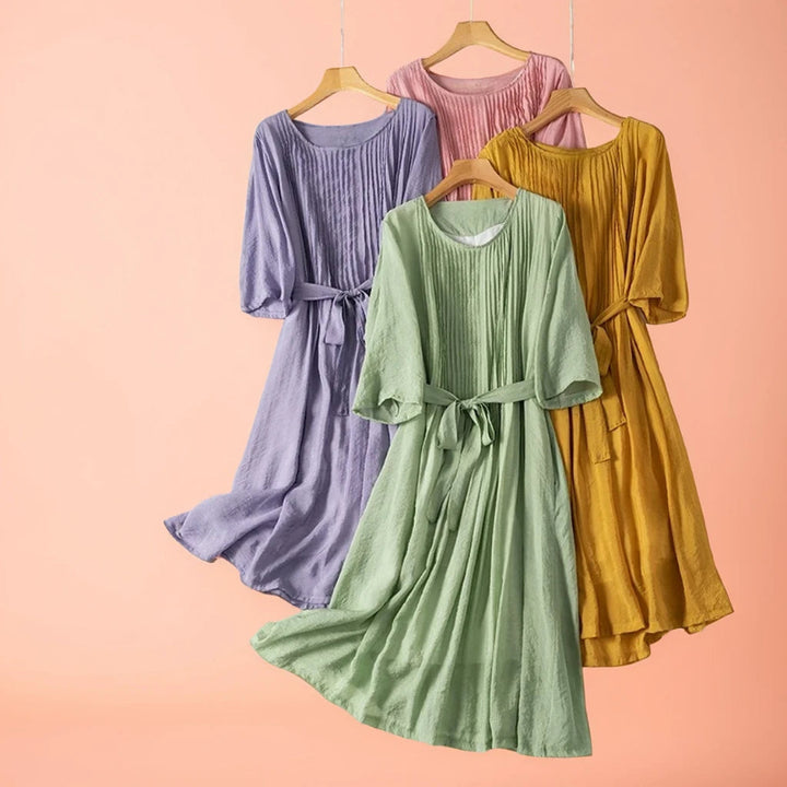 BRITNEY LINEN DRESS