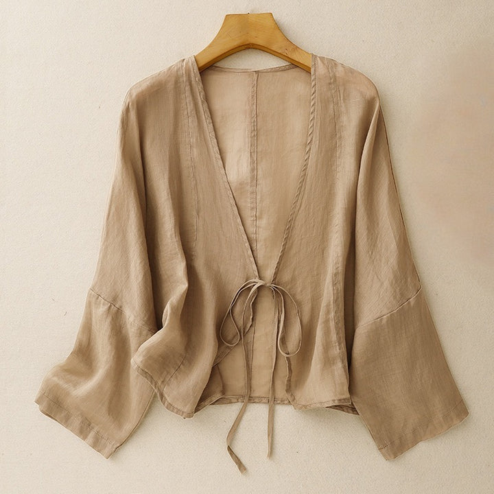 MARY LINEN CARDIGAN