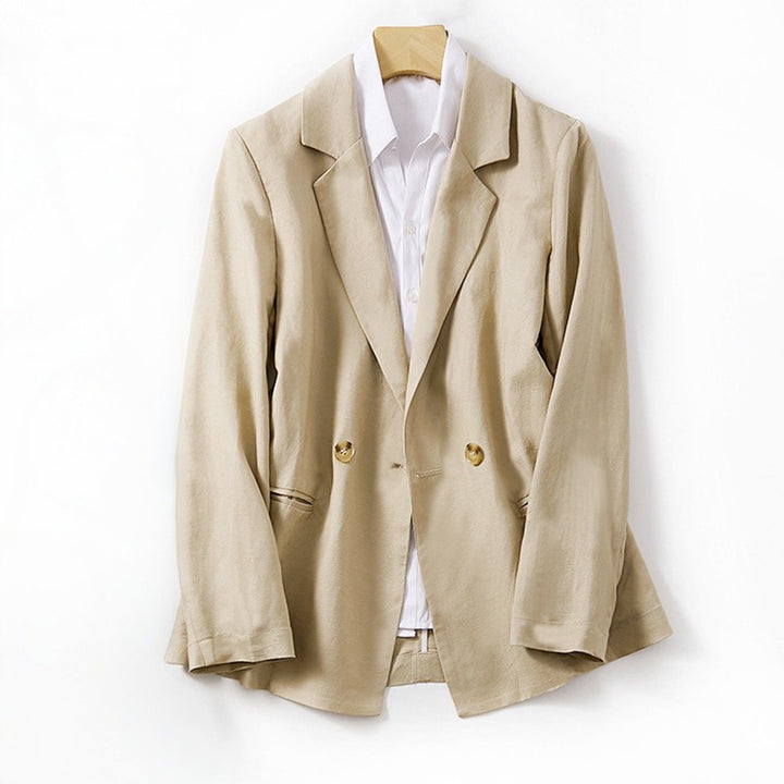 JENNY LINEN BLAZER