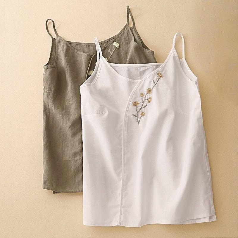 OLIVIA LINEN CAMISOLE