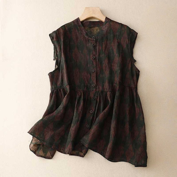 HAZEL LINEN TOP