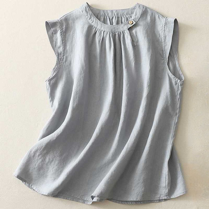 MILANA LINEN BLOUSE