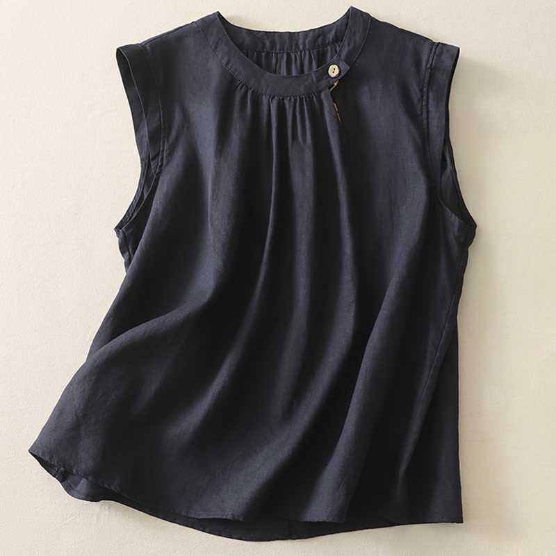 MILANA LINEN BLOUSE