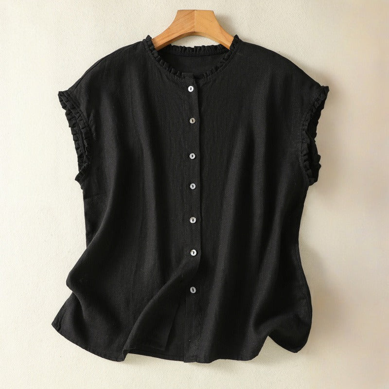 LISA  LINEN SHIRT