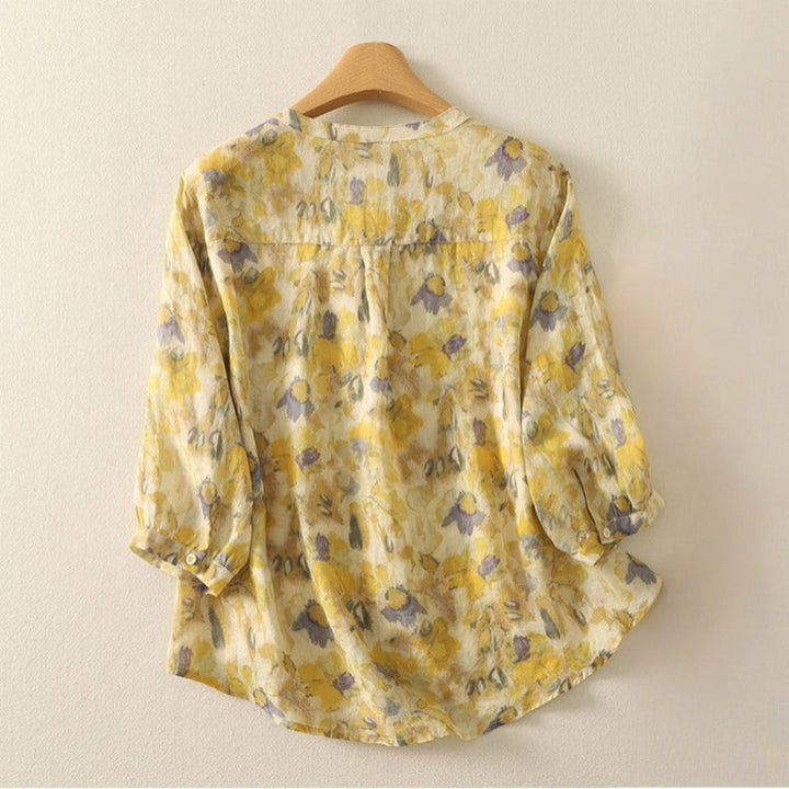 ELIZA LINEN BLOUSE